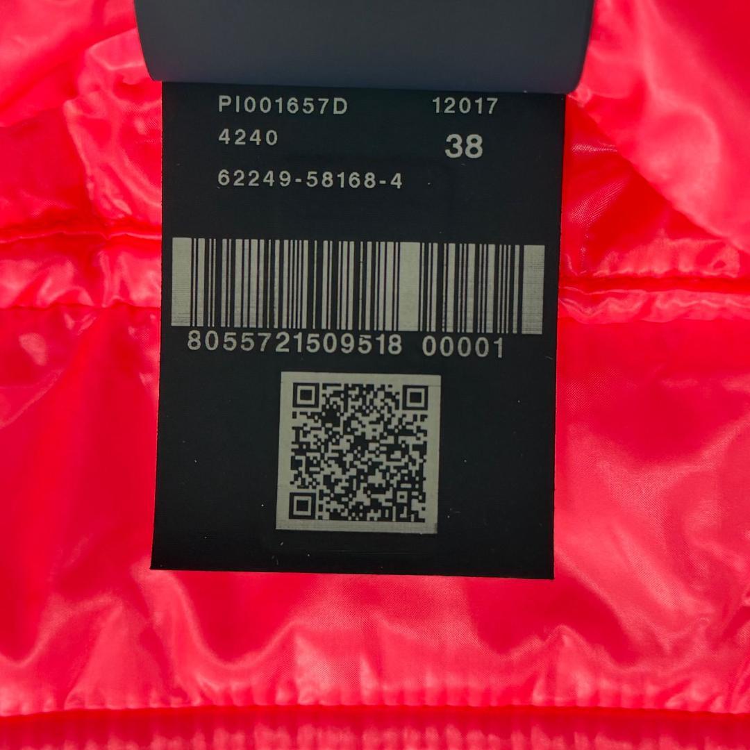 17076✨ヘルノ 22AW ダウンベスト 38 M ピンク