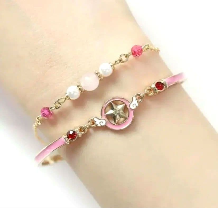 受注生産/新品カードキャプターさくら25周年　バングルA封印の杖B星の杖C夢の杖