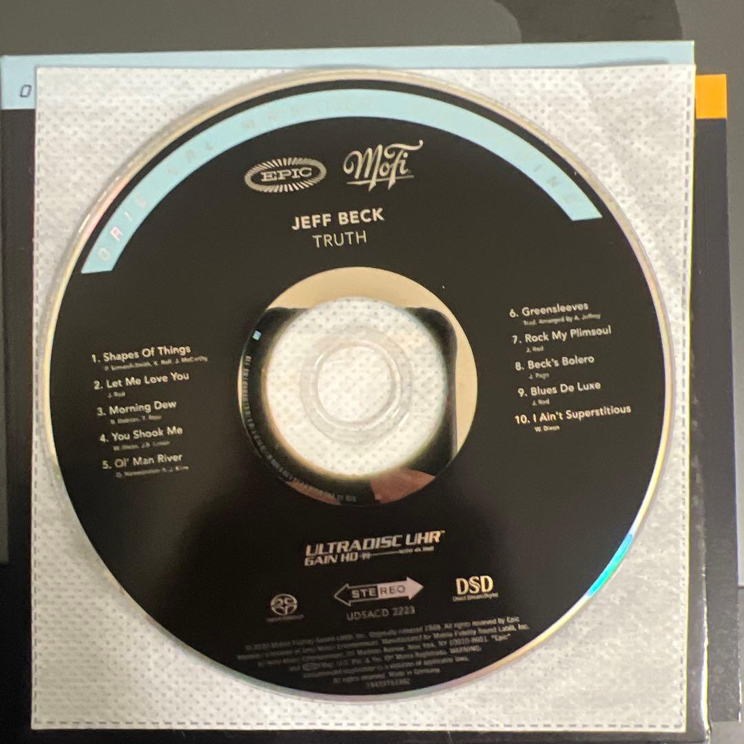 洋楽 Jeff Beck Truth Mobile Fidelity SACD