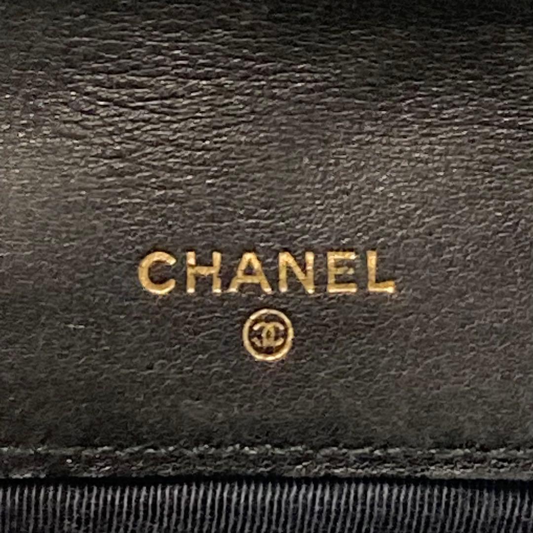 早い者勝ち　CHANEL シャネル　ケース　小物入れ　ビコローレ　財布　黒