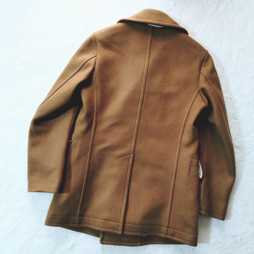 新品 SCYE BASICS カシミヤ混 Pコート キャメル 36