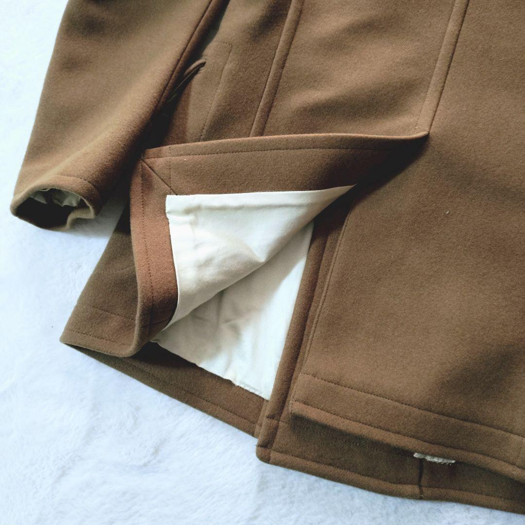 新品 SCYE BASICS カシミヤ混 Pコート キャメル 36