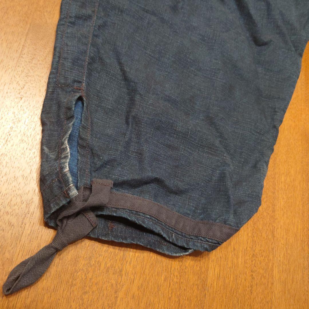 45R インディゴ　リネン908オーバーオール