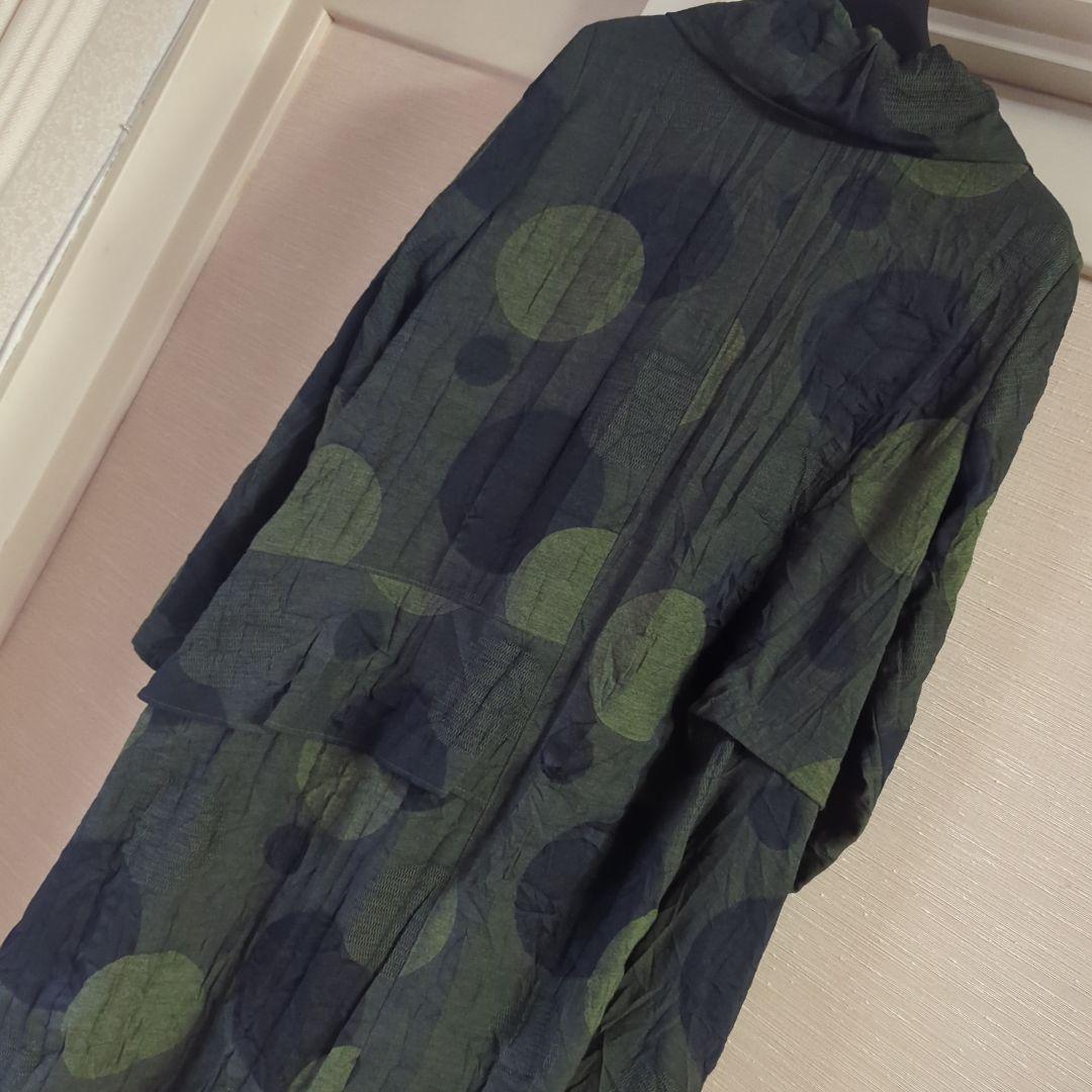 【専用】ドット柄ロングコート