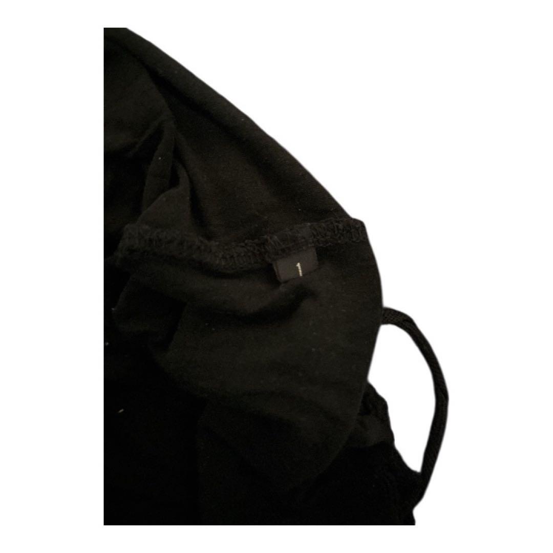 kmriiブラックフラワーバタフライTシャツ