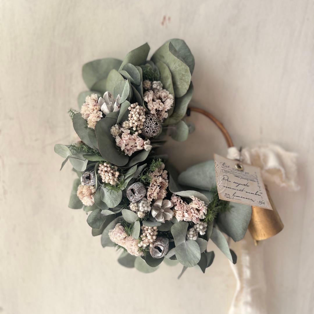 ruka＊ユーカリと針葉樹　黒い森のリース＊№670 他2点