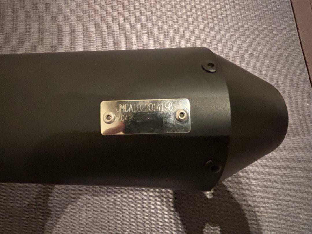 オーバーレーシング SSメガホンマフラー　スリップオン(2023〜)