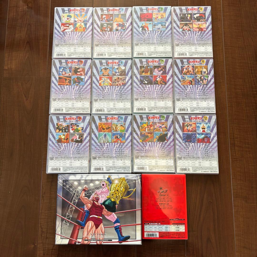 キン肉マン DVD Vol.1〜12+THE MOVIE+購入特典BOX