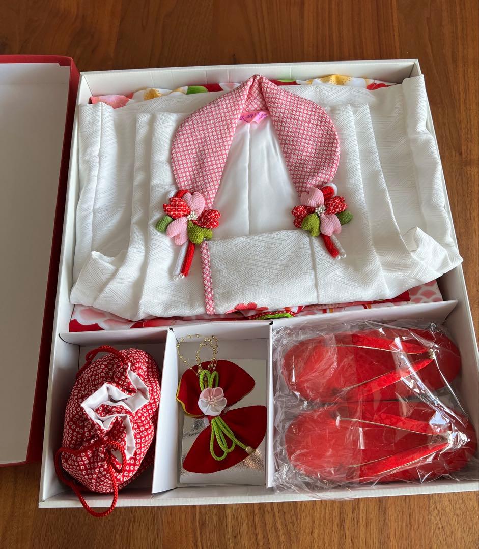 chi!さん専用　高級　式部浪漫　七五三　3歳　着物　 被布着セット