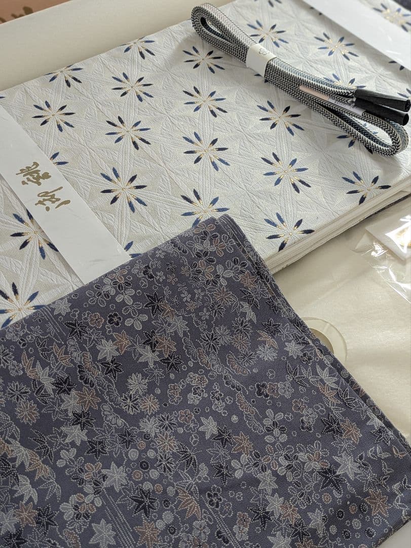 正絹伝統工芸士江戸小紋寄せ柄