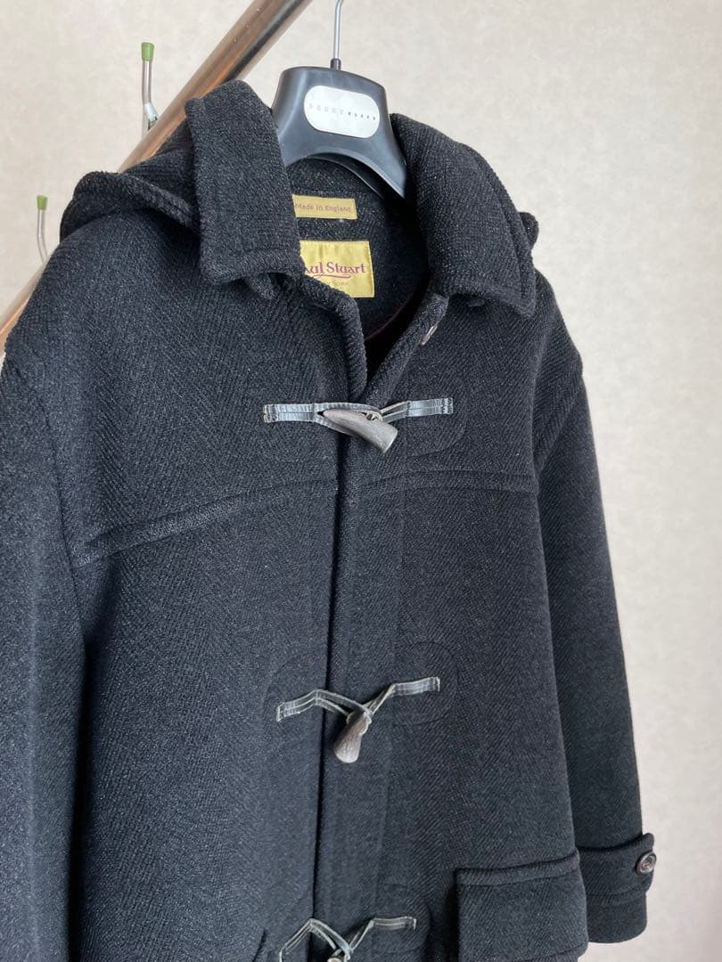 ポールスチュアート インバーティア ダッフルコート ヘリンボーン ムーアブルック