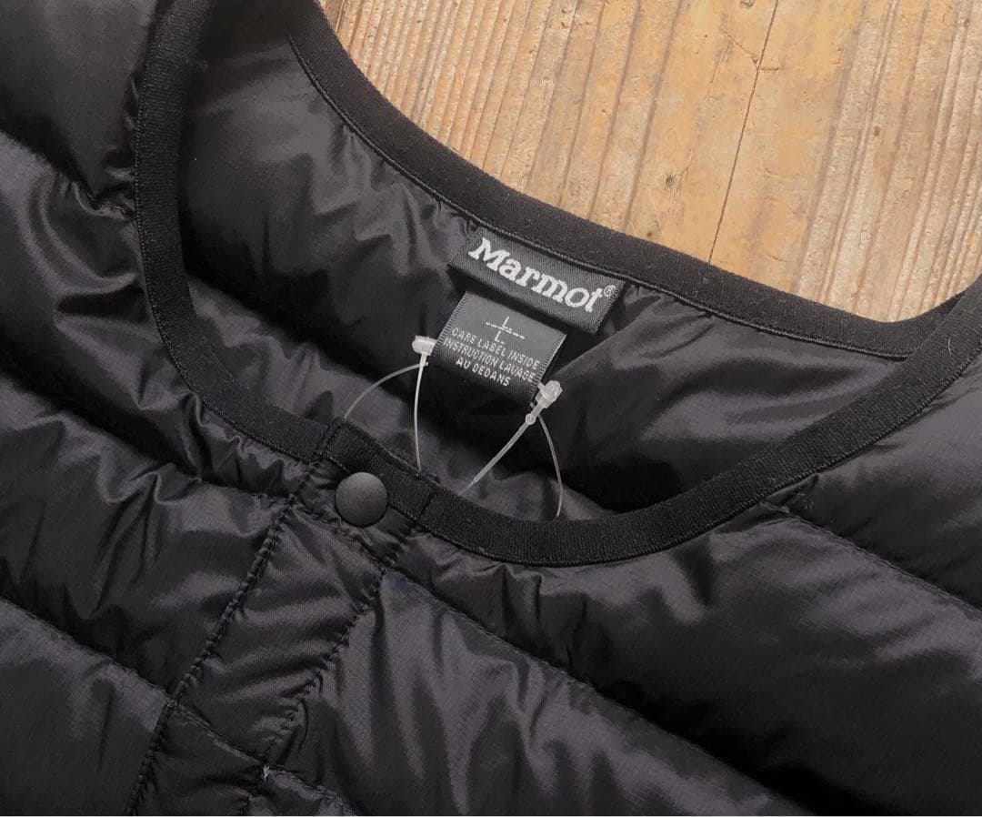 ☆新品 Marmot マーモット ダウンベスト ブラック 【L 】