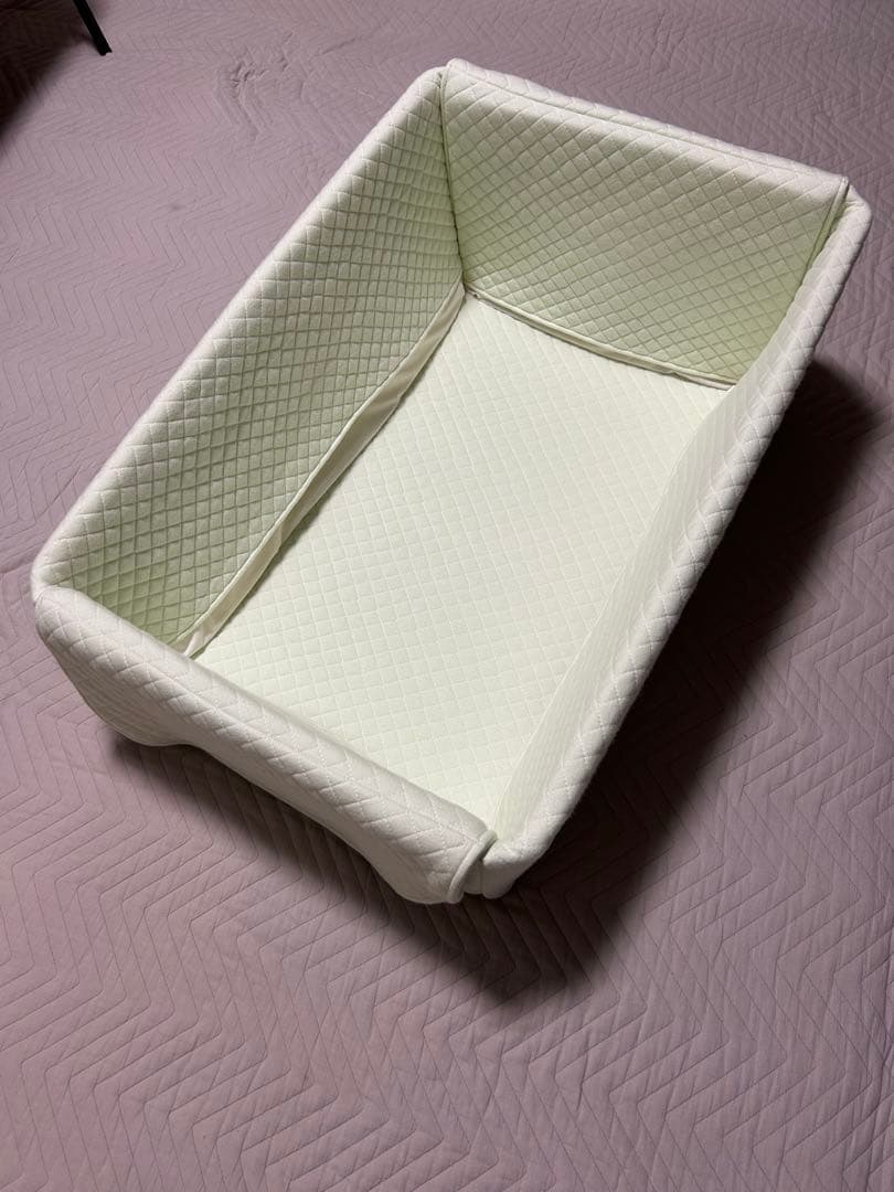 天使の寝床 まるまるねんね ベビハグ　マイピーロネオ カバー付 専用コット