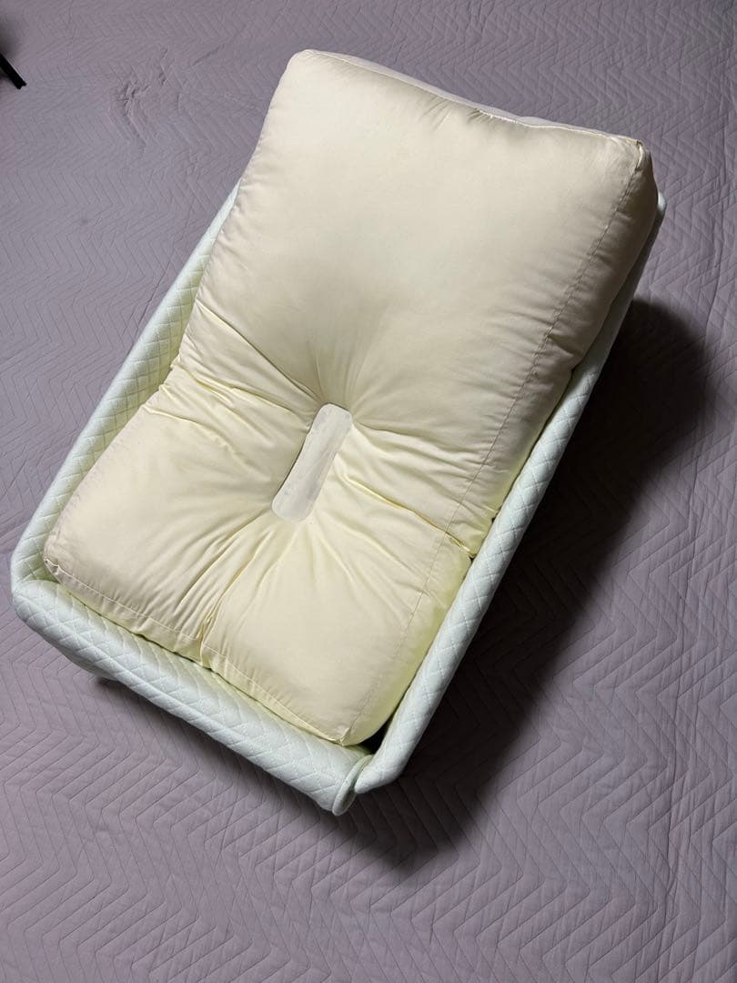 天使の寝床 まるまるねんね ベビハグ　マイピーロネオ カバー付 専用コット