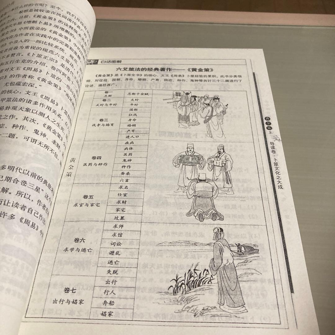 图解卜筮全书（全三册）中国语　五行易　易経　易　断易　易占　占い　六爻