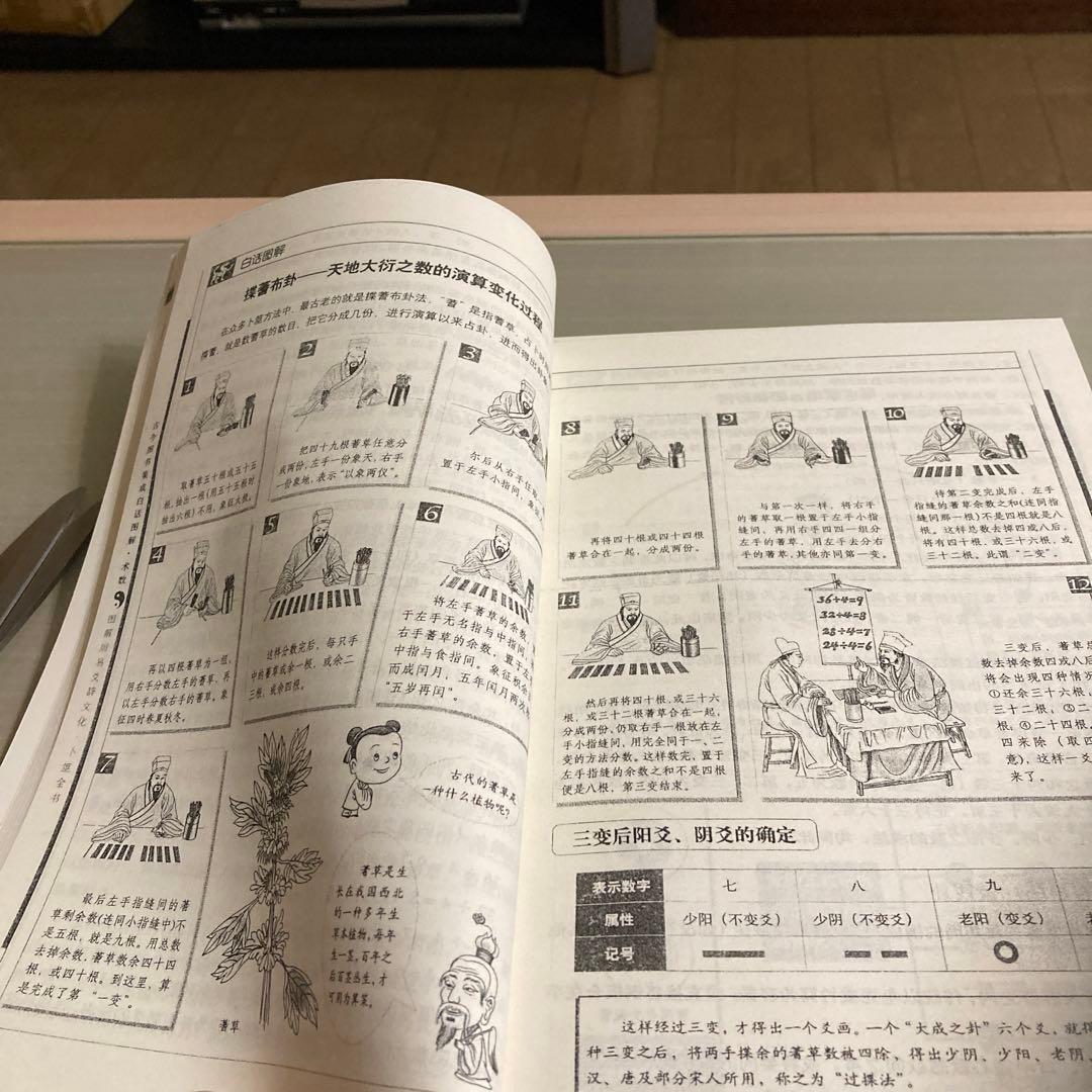 图解卜筮全书（全三册）中国语　五行易　易経　易　断易　易占　占い　六爻