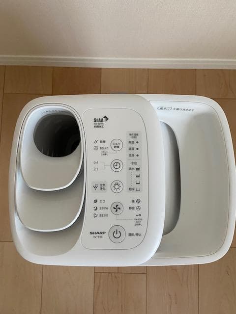 2025年9月購入 SHARP プラズマクラスター加湿器 HV-T55-W