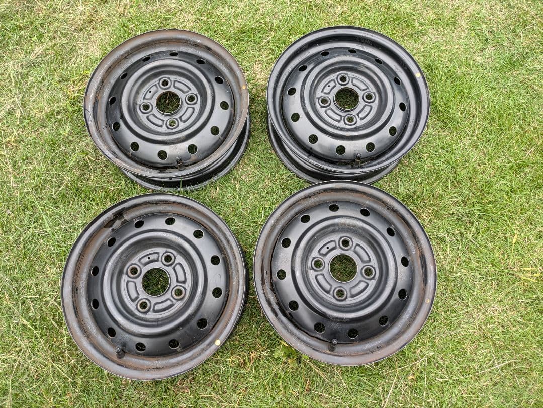 スズキ純正　13インチ　スチールホイール×4 本