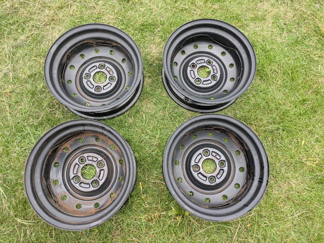 スズキ純正　13インチ　スチールホイール×4 本