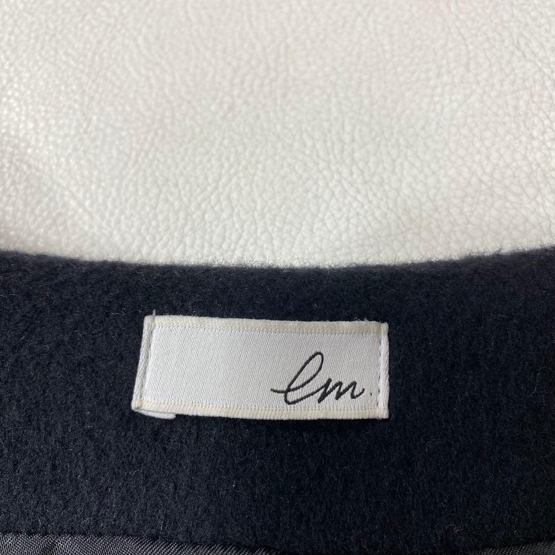 美品 em. エムドット Eco Fur Coat 裾ファーコート