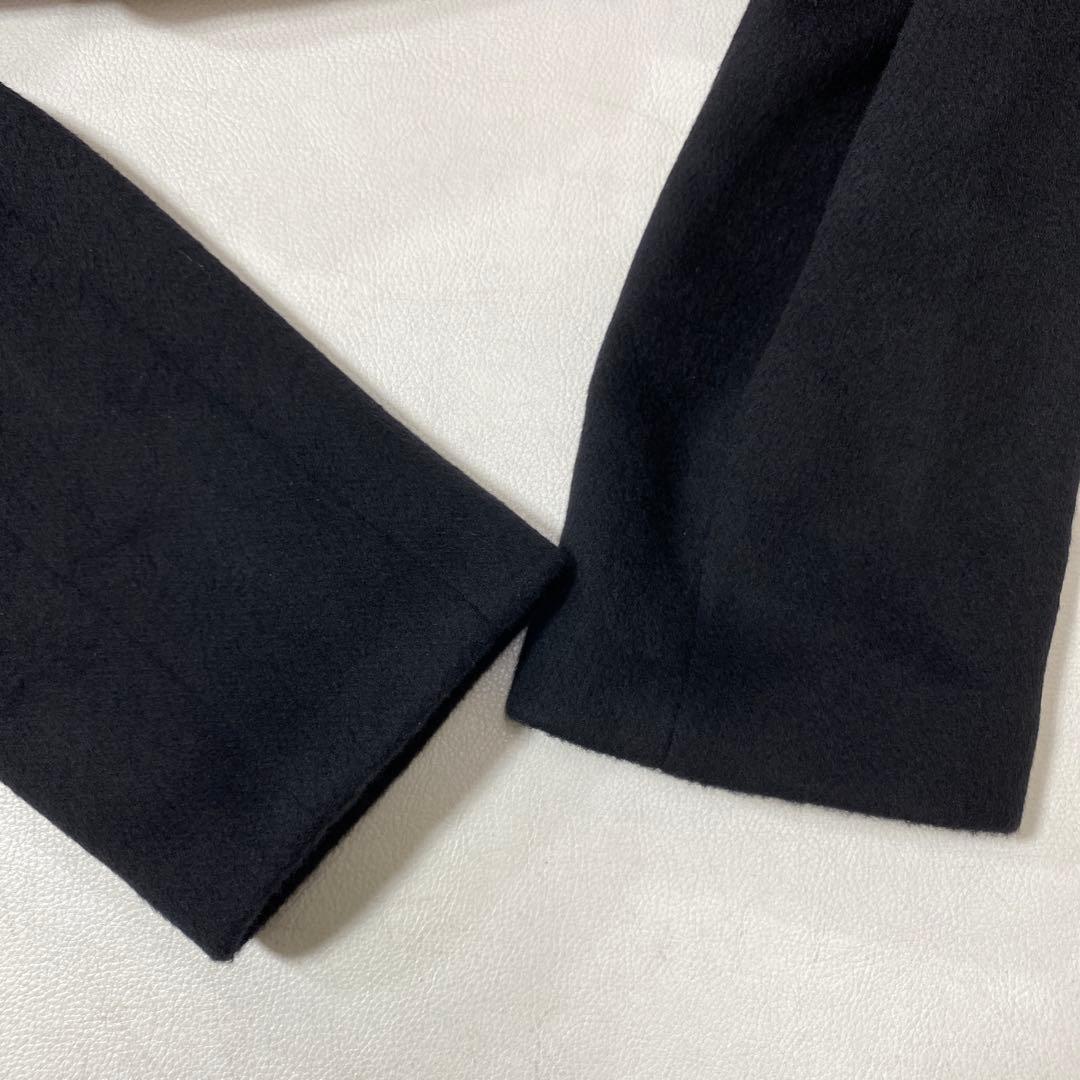 美品 em. エムドット Eco Fur Coat 裾ファーコート