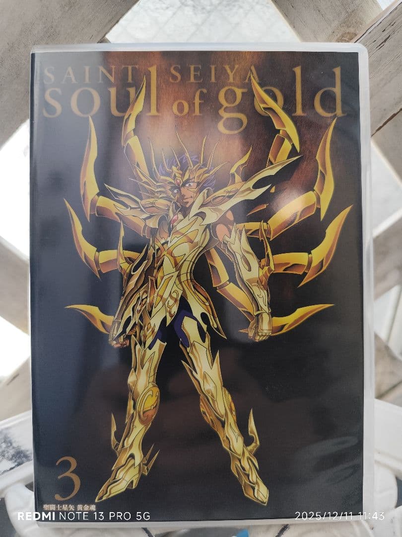 聖闘士星矢黄金魂DVD全６巻set　オマケ付き♪