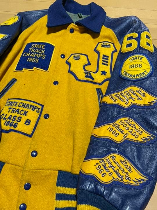 幻の名作！Hatcher’s 60s USA製 ビンテージ スタジャン