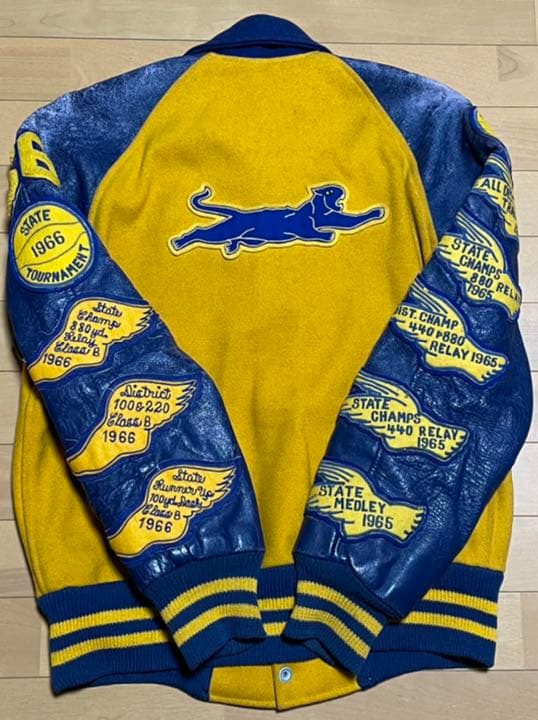 幻の名作！Hatcher’s 60s USA製 ビンテージ スタジャン