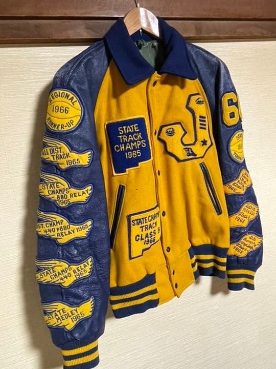 幻の名作！Hatcher’s 60s USA製 ビンテージ スタジャン