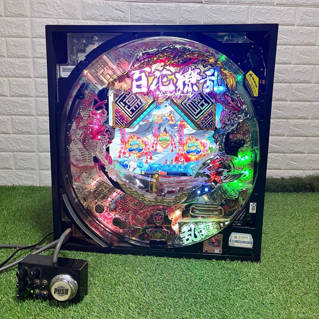 パチンコ実機卓上 百花繚乱 サムライガールズ 動作品 ボリューム調整機能