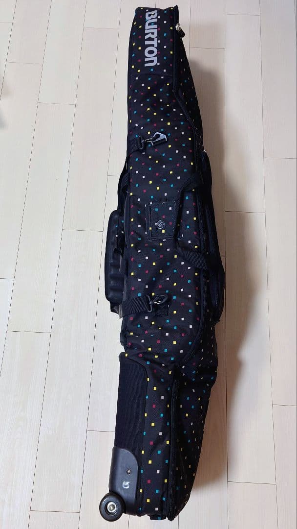 Burton スノーボード 154cm ビンディング・キャスター付きバッグ付き