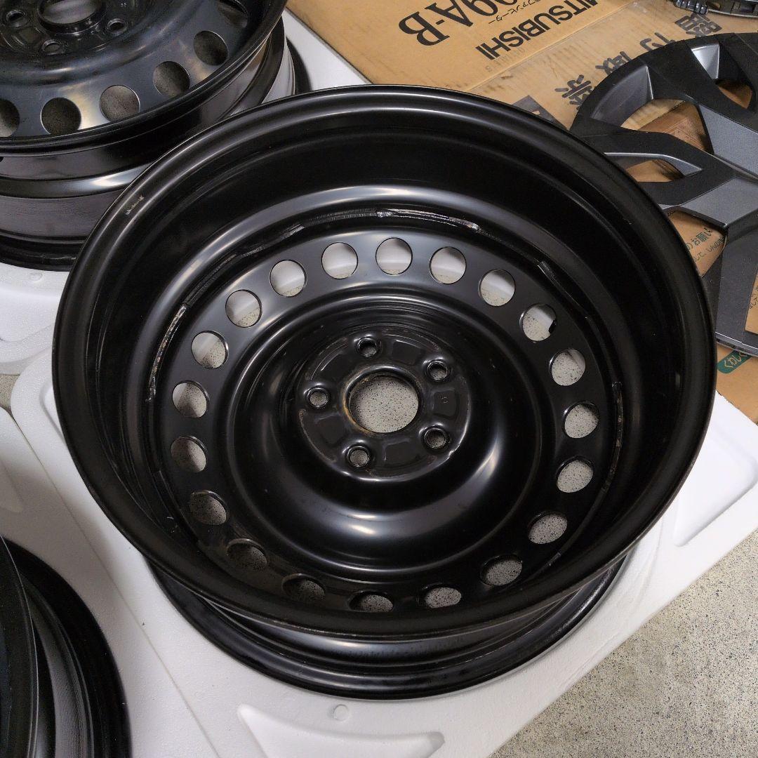 60プリウス　純正スチールホイール　17インチ