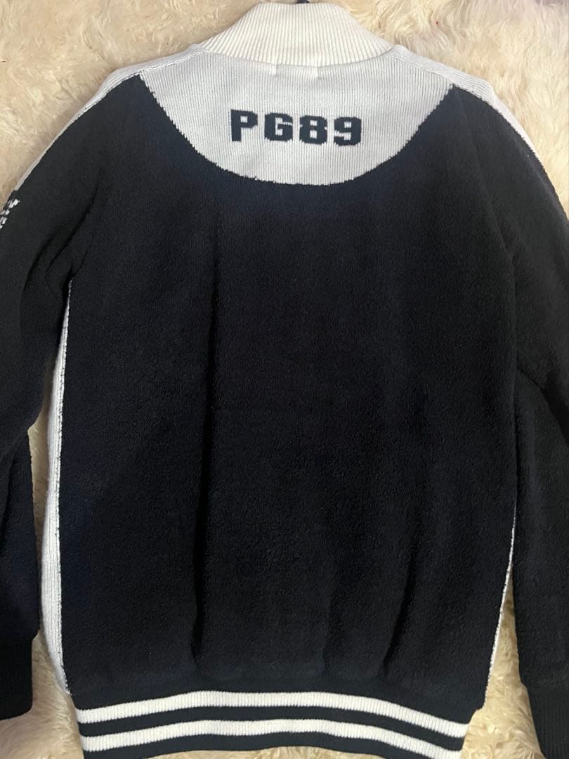 PEARLY GATES暖ボアタイプジャケット ネイビー/ホワイト サイズ5