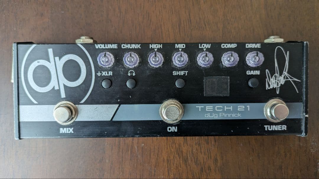 ベース TECH21 DP-3X dUg Pinnick Signature