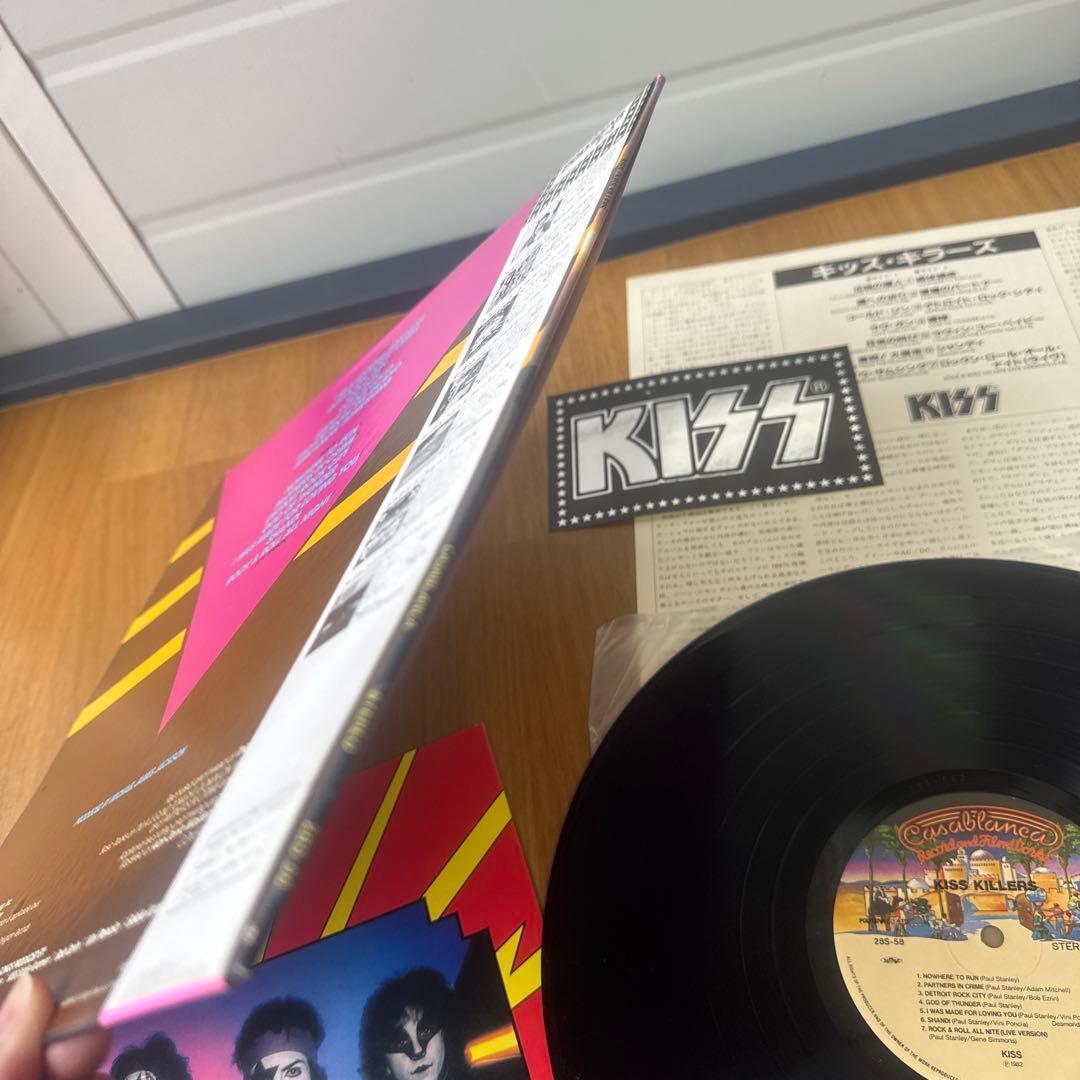【専用】KISS KILLERS キラーズ LP レコード ステッカー付き