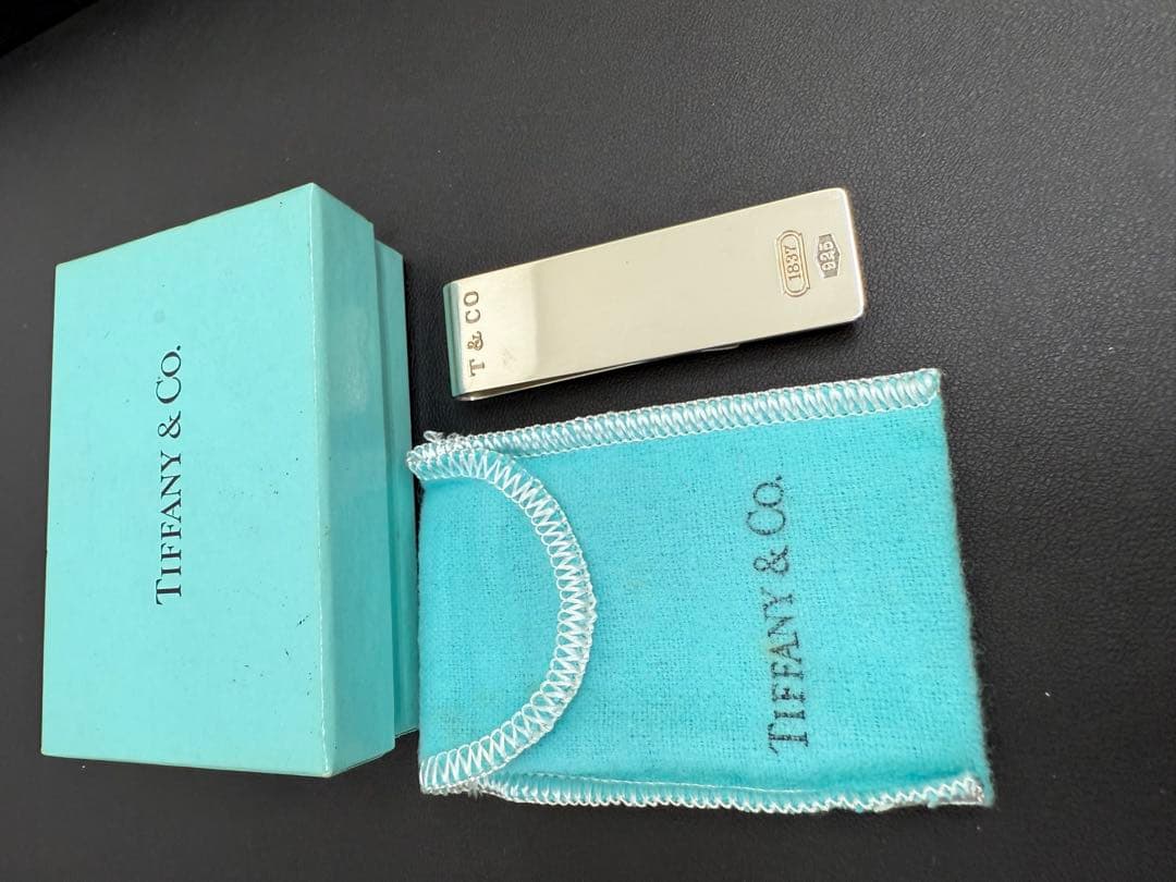 Tiffany & Co. マネークリップ シルバー　ティファニー