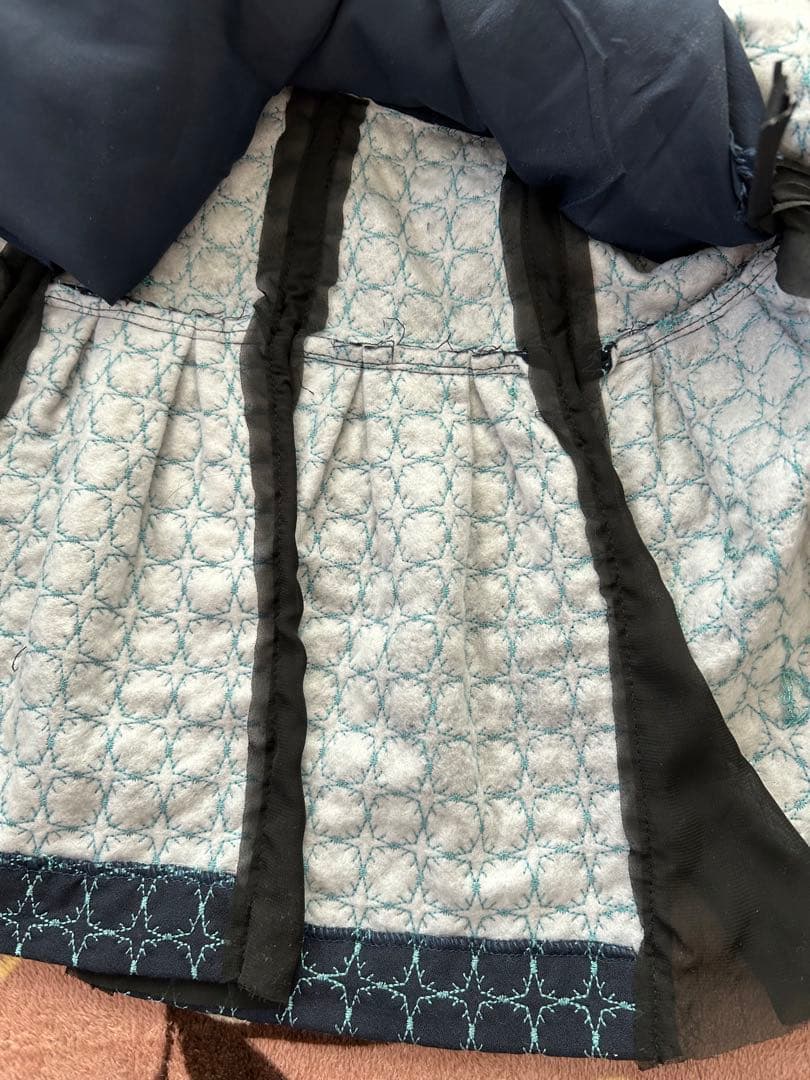 美品ミュウミュウMIUMIUフレアミニスカート