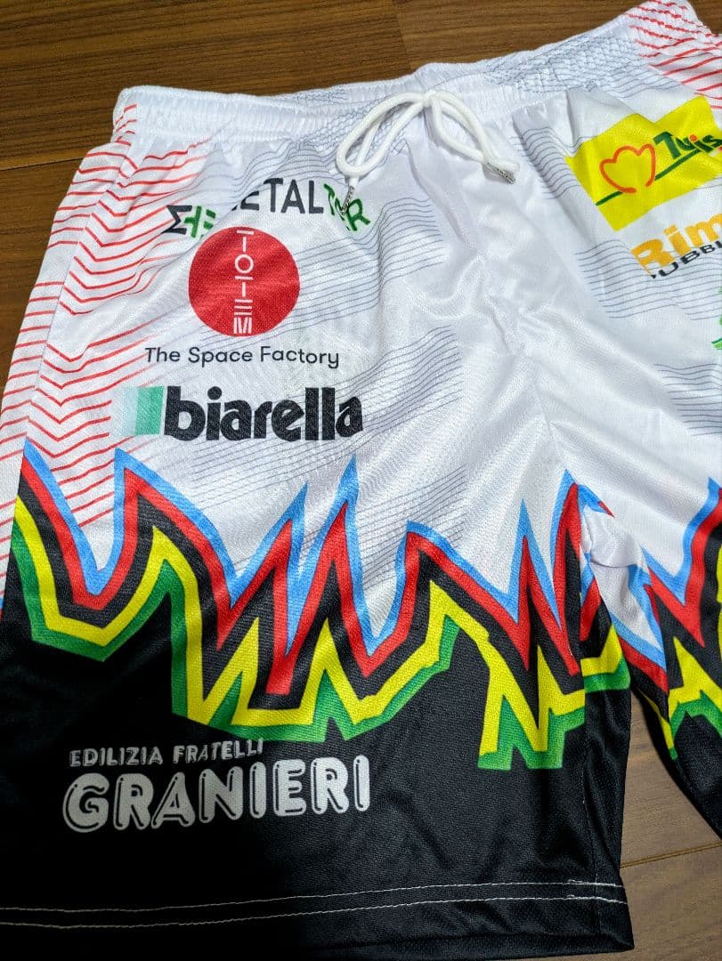 ★石川祐希　ペルージャ　海外ユニフォーム　バレーボール　ゲームパンツ　パンツ　白