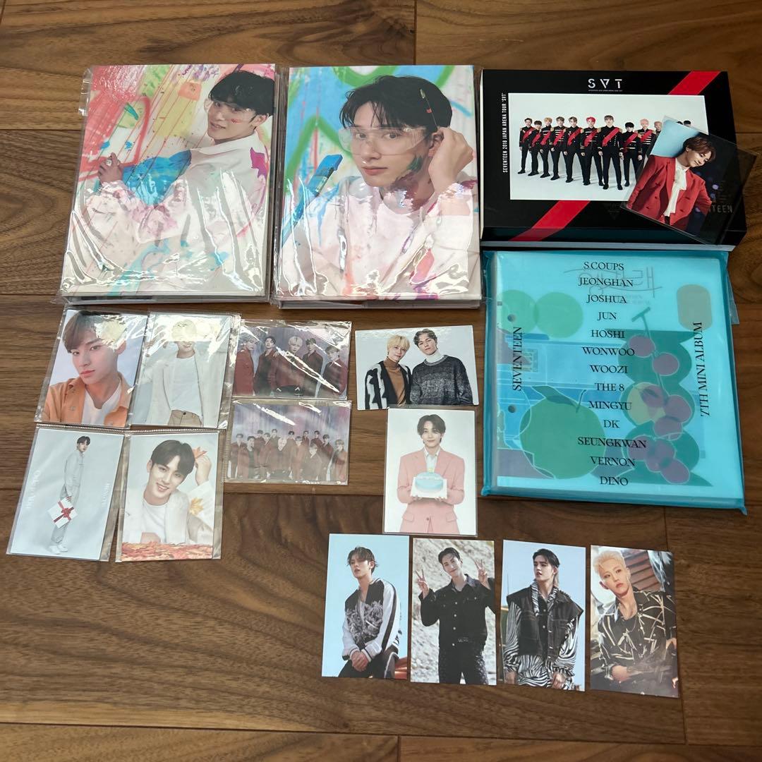 seventeen まとめ売り　CD ブルーレイ トレカ　SVT フェイスザサン