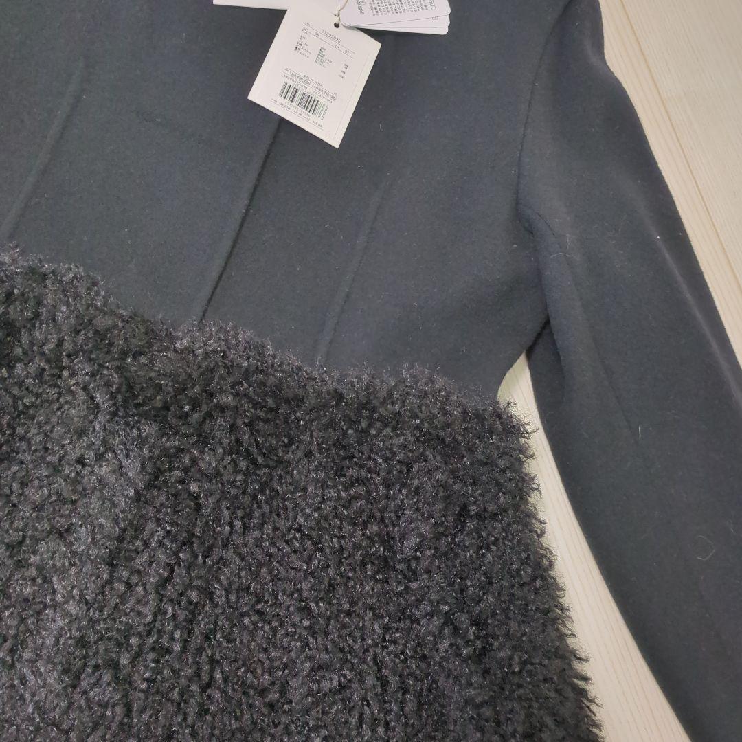 新品　CADUNÉ プードルペプラムコート　カデュネ