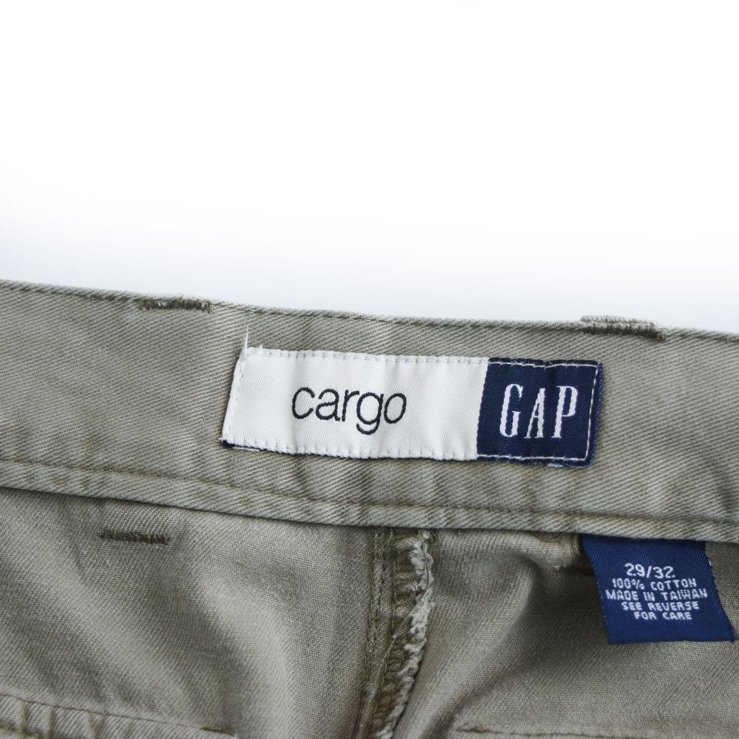 00s 90s oldgap カーゴパンツ　ミリタリー　オールドギャップ　カーキ