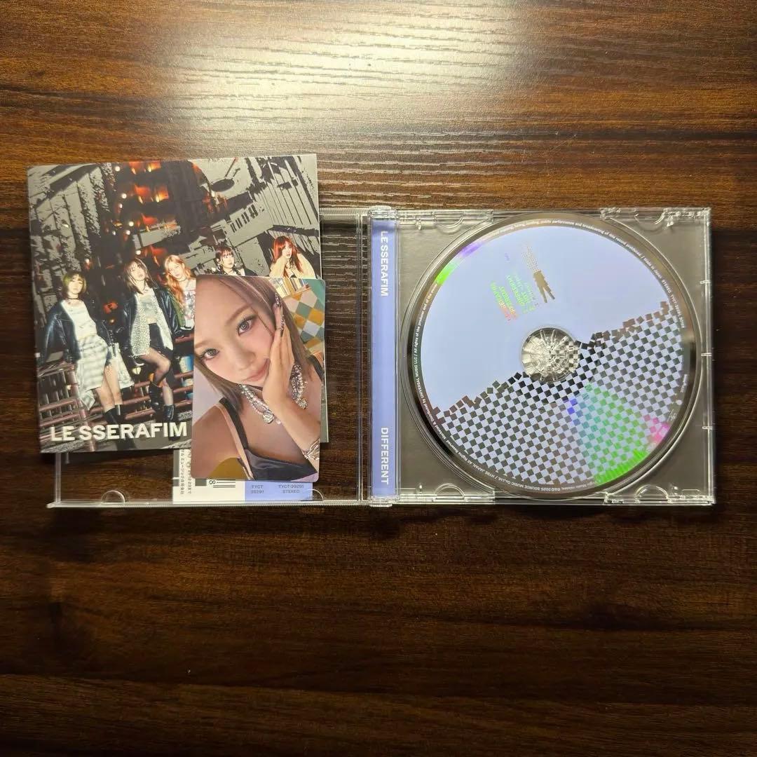 LE SSERAFIM \"DIFFERENT\" 10形態セット+付属ポスター