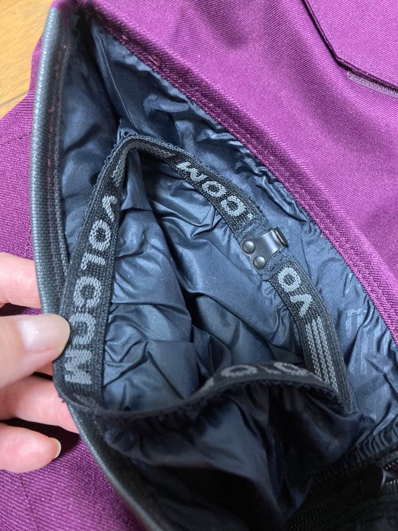 VOLCOM スノーボードウェア パープル S