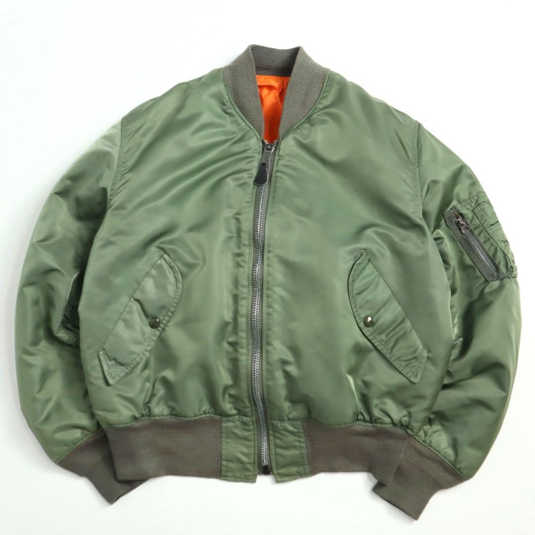 90s CORINTH MFG USA製 短丈 MA-1 フライトジャケット