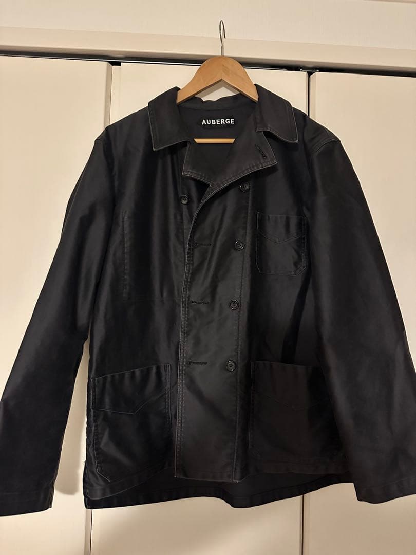 AUBERGE DM BATEAU - Onyx Black モールスキン