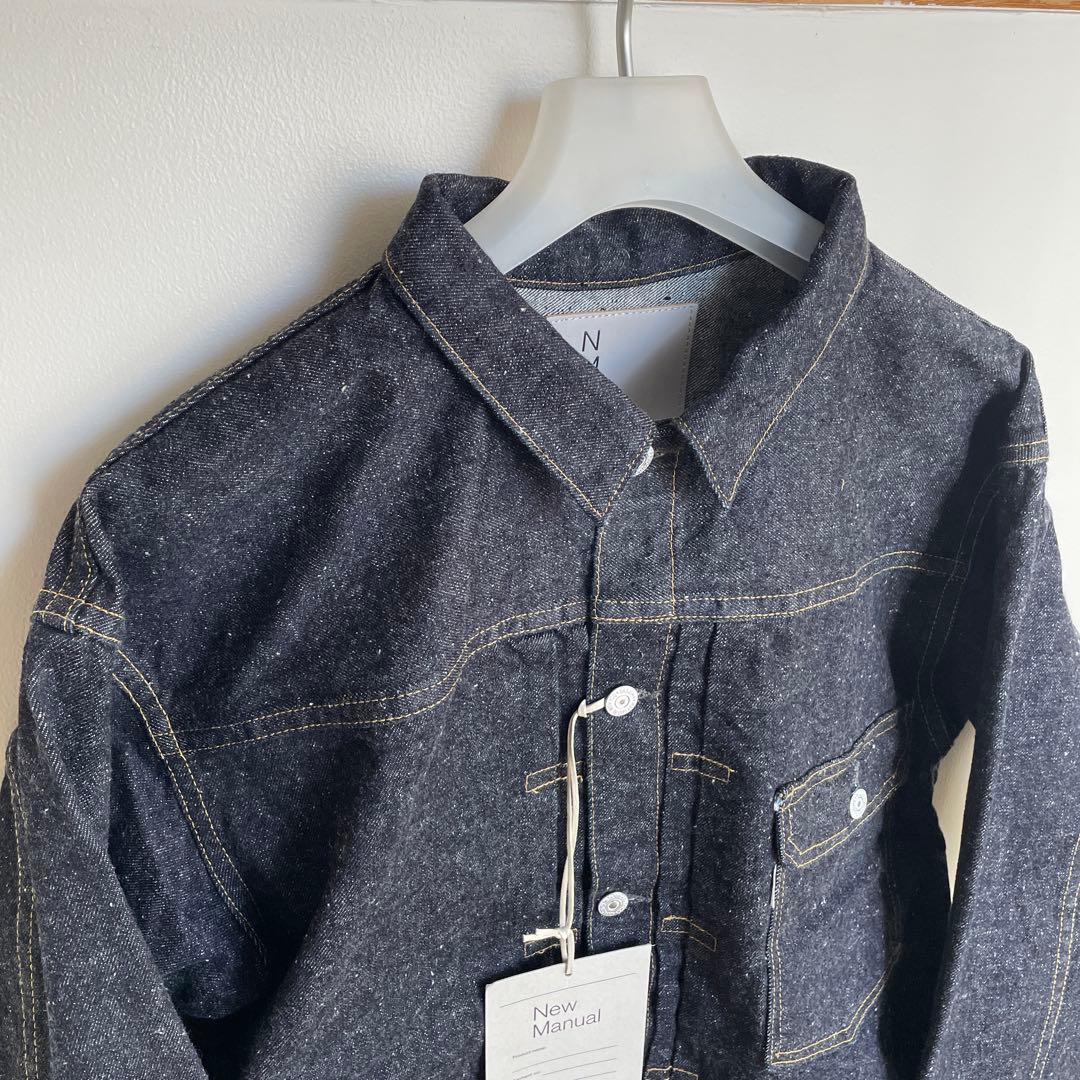 新品 New Manual #001 T-BACK DENIM JACKET