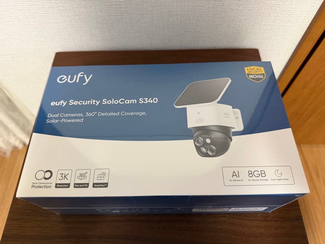 【新品未開封品】Anker eufy Security SoloCam S340