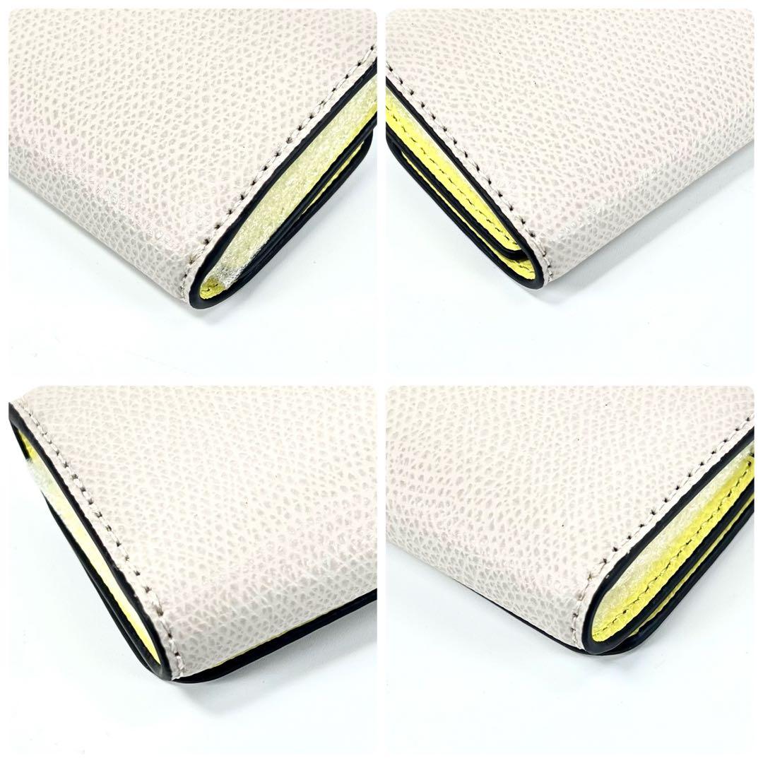 【新品 未使用】FURLA CAMELIA 4連キーケース ライトグレー