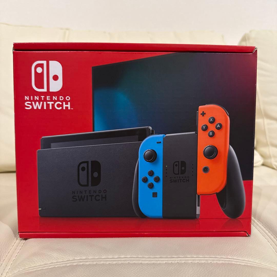 Nintendo Switch 青/オレンジ ジョイコン付き