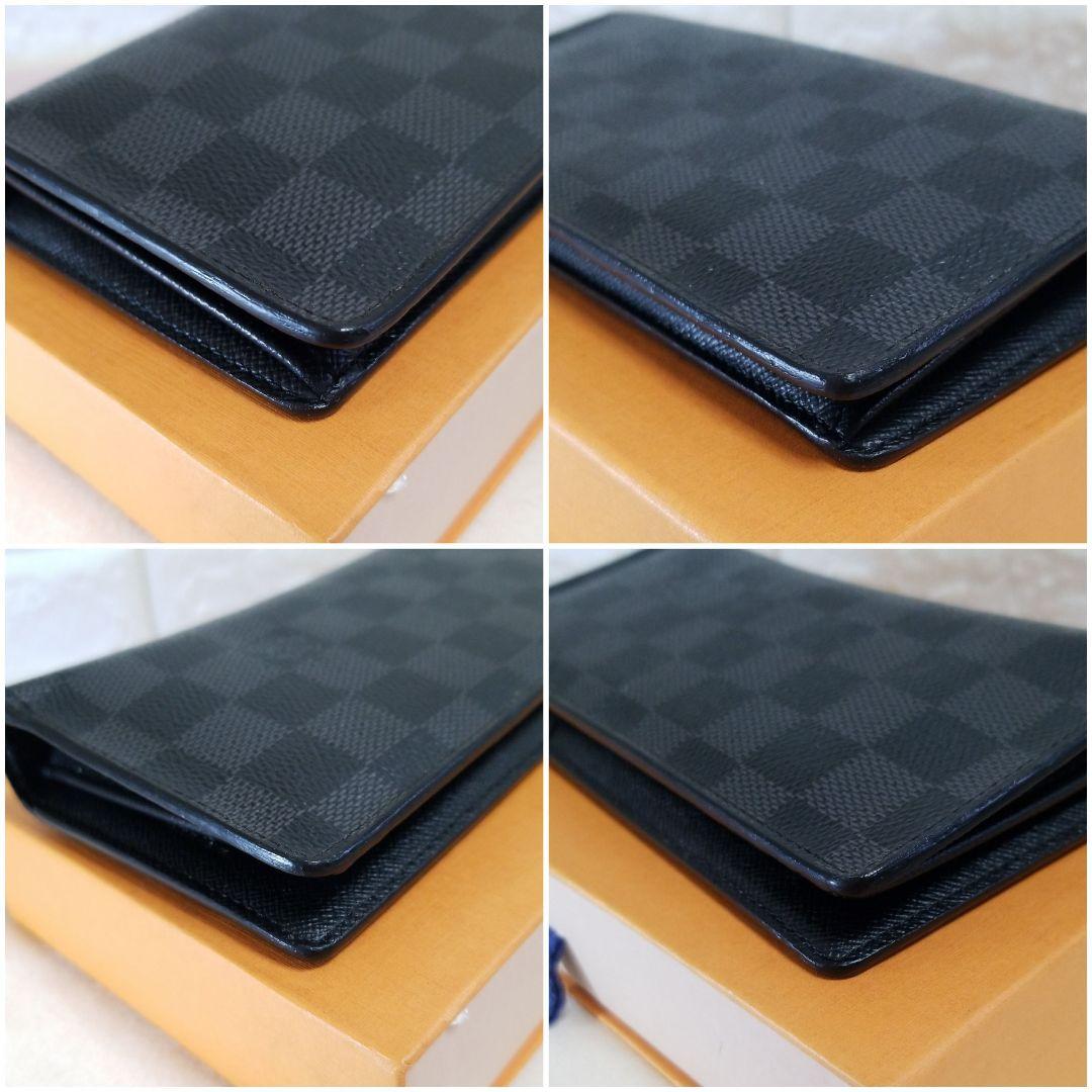 LOUIS VUITTON ダミエ グラフィット ポルトフォイユブラザ 長財布